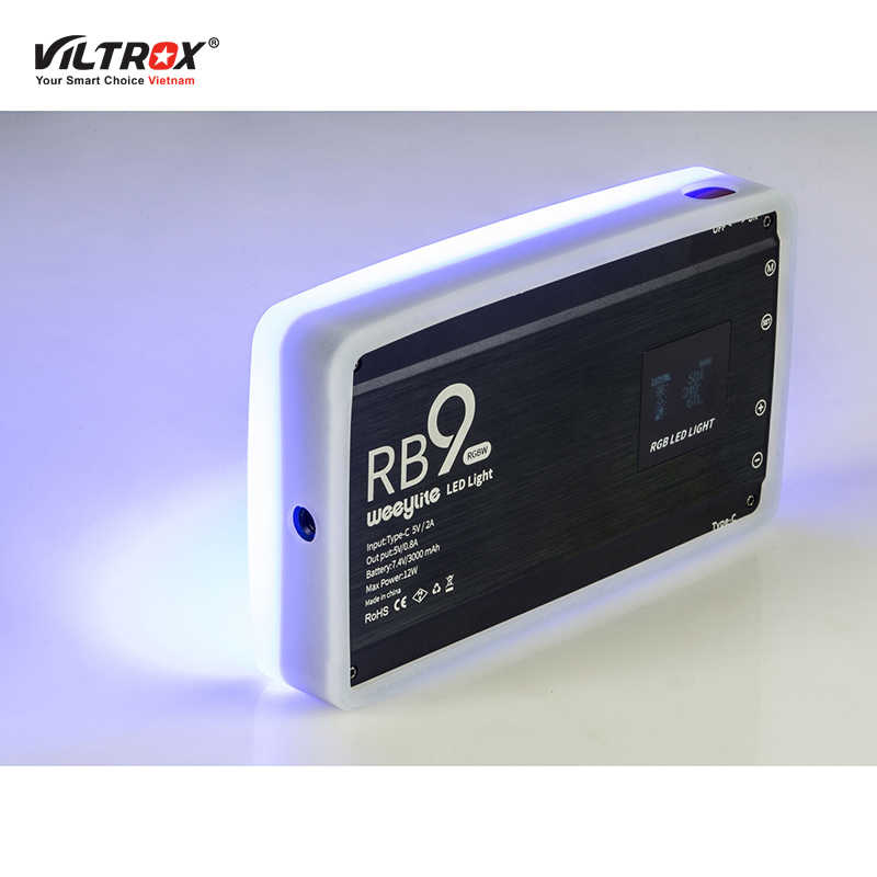 Viltrox Weeylite RB9 RGB Professional Photography Fill Light